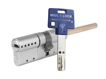 Цилиндр Mul-t-Lock Interactive+ ключ-шток фото в интернет-магазине ДорогиеЗамки.рф