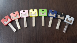 Цветные головки ключей для цилиндров ABUS