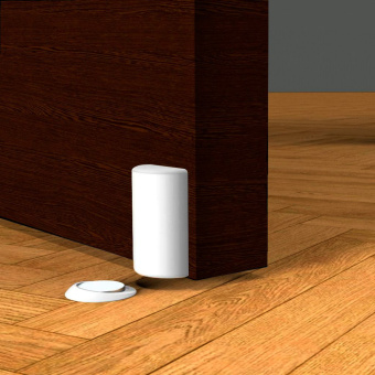 Дверной стопор Verum STOPPINO X скрытый магнитный фото в интернет-магазине ДорогиеЗамки.рф